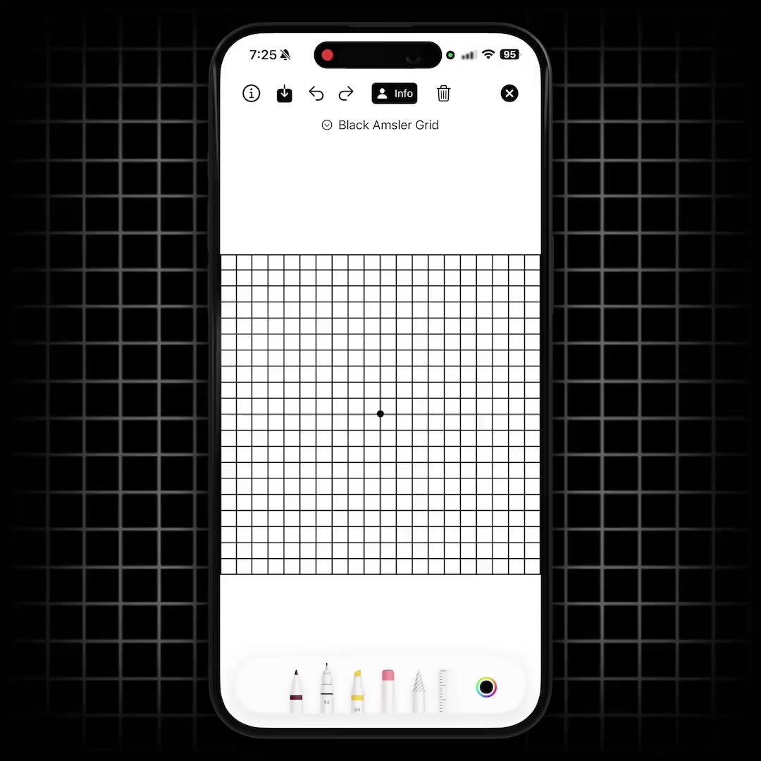 Amsler Grid Preview